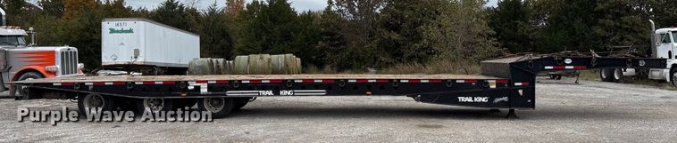 image for item DJ7918 2018 Trail king TA110SA drop tilt deck equipment trailer