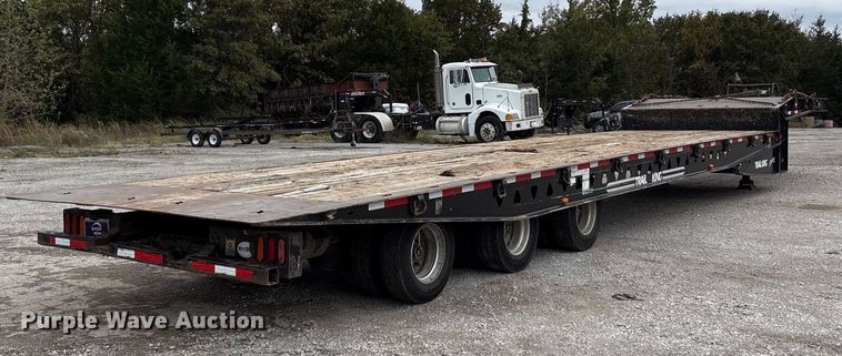 image for item DJ7918 2018 Trail king TA110SA drop tilt deck equipment trailer