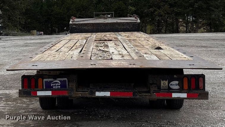 image for item DJ7918 2018 Trail king TA110SA drop tilt deck equipment trailer