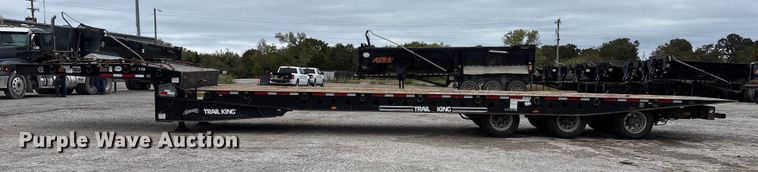 image for item DJ7918 2018 Trail king TA110SA drop tilt deck equipment trailer