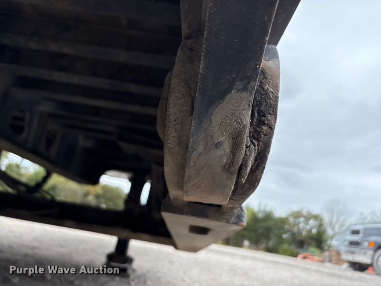 image for item DJ7918 2018 Trail king TA110SA drop tilt deck equipment trailer