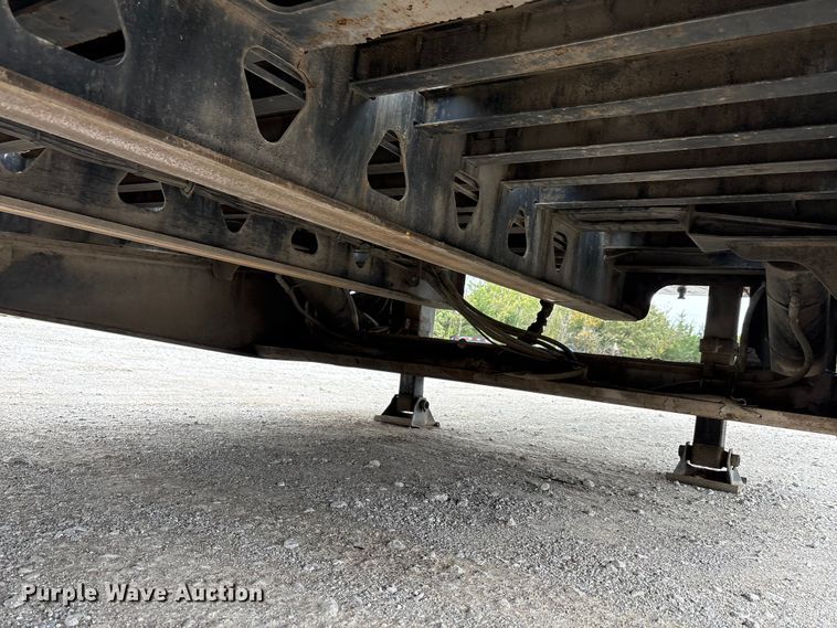 image for item DJ7918 2018 Trail king TA110SA drop tilt deck equipment trailer