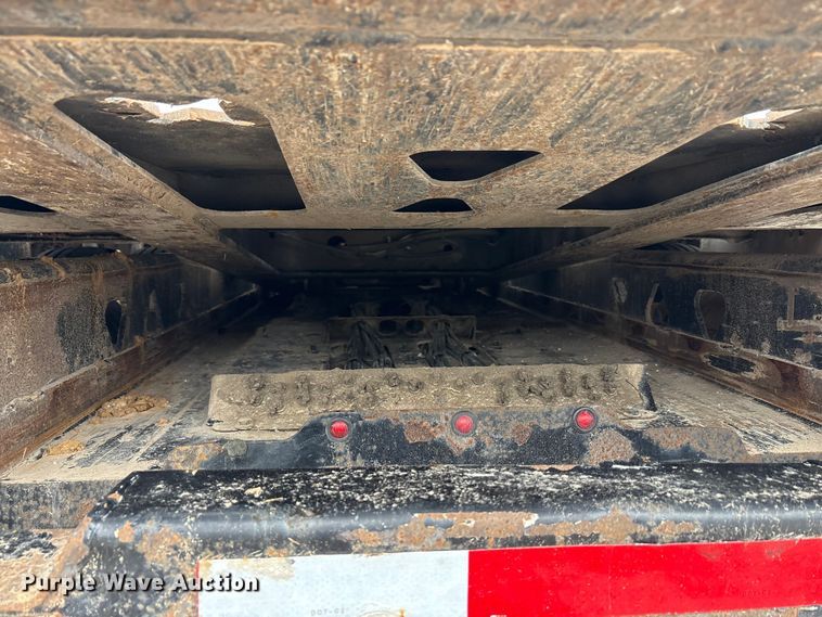 image for item DJ7918 2018 Trail king TA110SA drop tilt deck equipment trailer