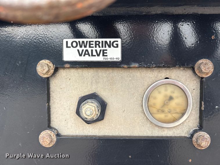 image for item DJ7918 2018 Trail king TA110SA drop tilt deck equipment trailer