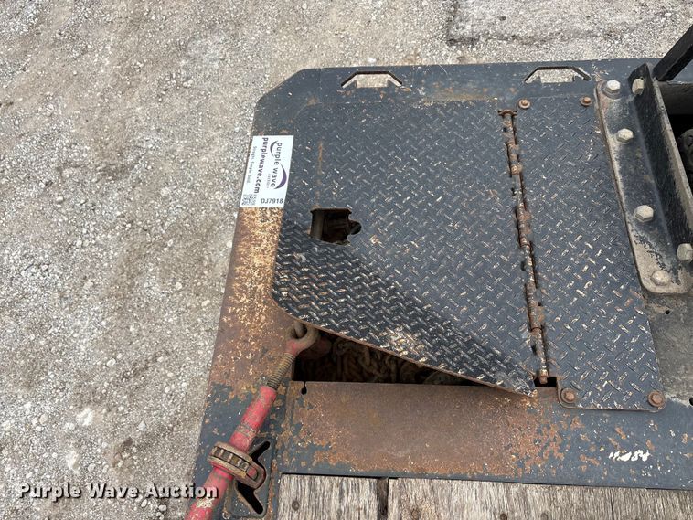 image for item DJ7918 2018 Trail king TA110SA drop tilt deck equipment trailer