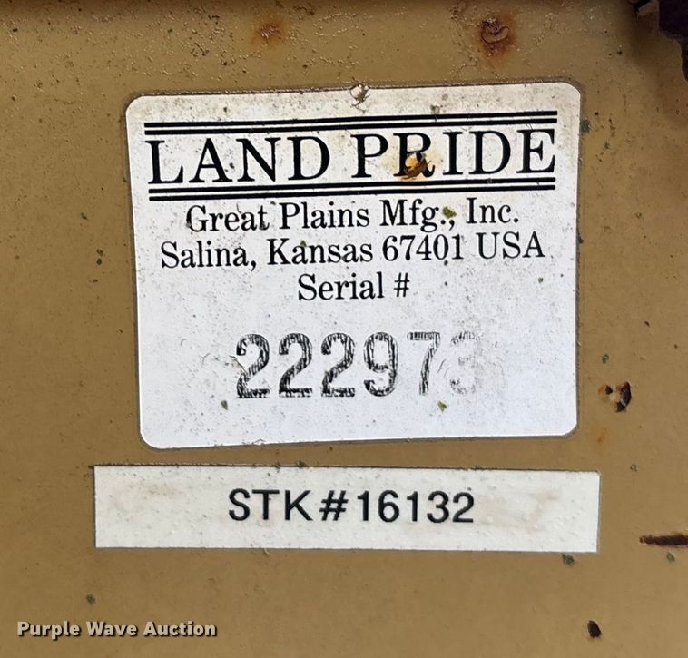 image for item DK0166 Land pride OS1572 seeder