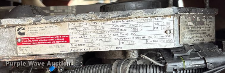 image for item DK0172 2004 Sky track 8042 telehandler