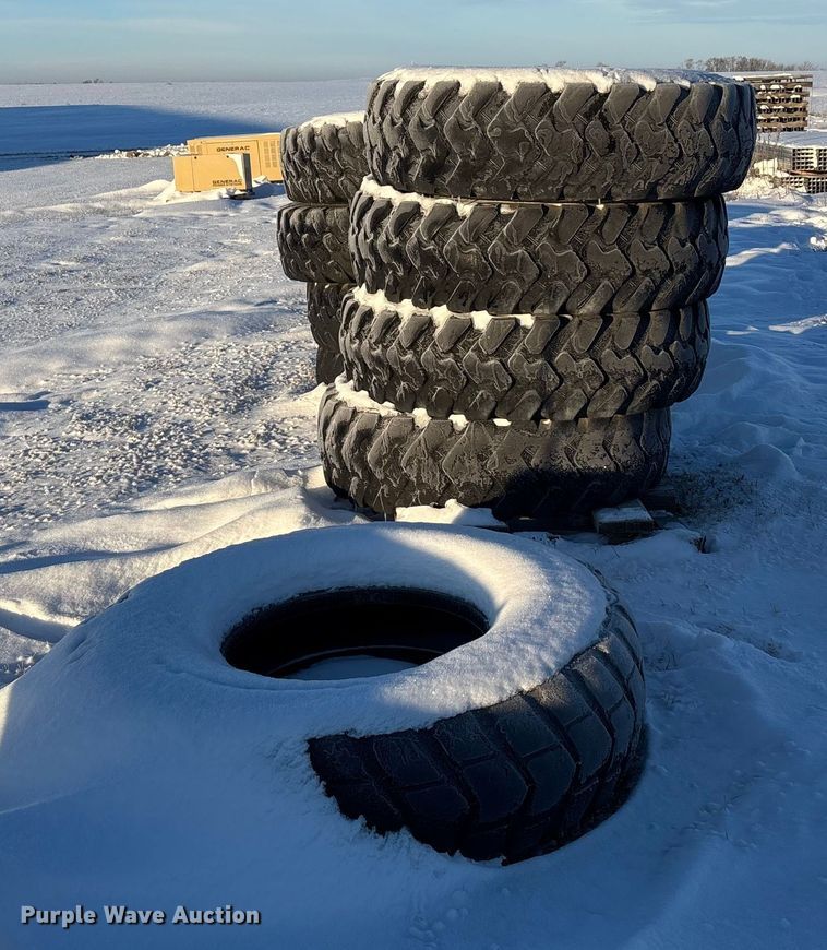 image for item DK0174 (9) 14R24 tires