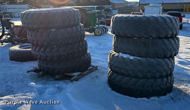 image for item DK0174 (9) 14R24 tires