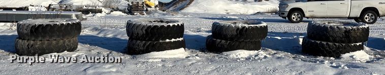 image for item DK0180 (8) 14R24 tires