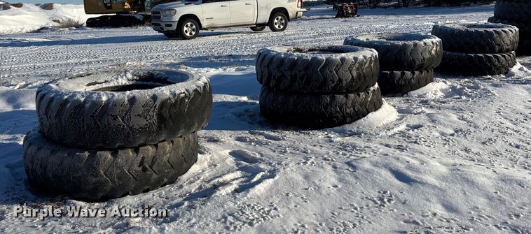 image for item DK0180 (8) 14R24 tires