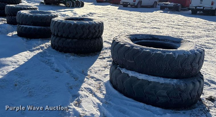 image for item DK0180 (8) 14R24 tires