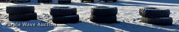 image for item DK0180 (8) 14R24 tires