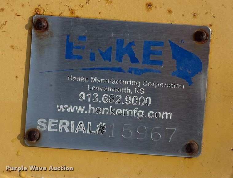 image for item DK0183 Henke wing plow