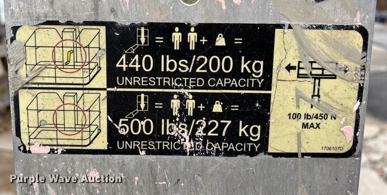 image for item DK0184 2012 JLG T500J boom lift