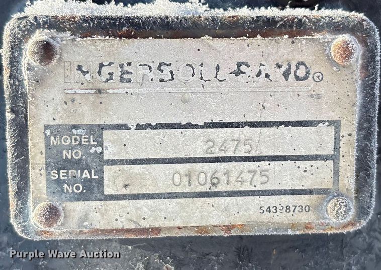 image for item DK0191 Ingersoll Rand 2475 air compressor