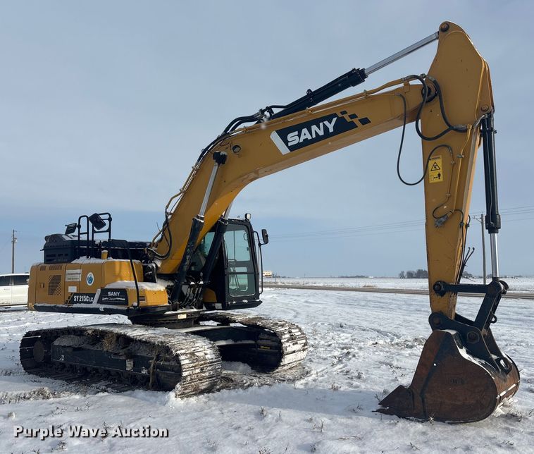 image for item DK0192 2019 Sany SY215C LC excavator