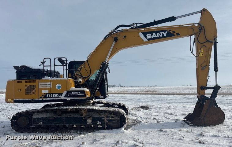 image for item DK0192 2019 Sany SY215C LC excavator