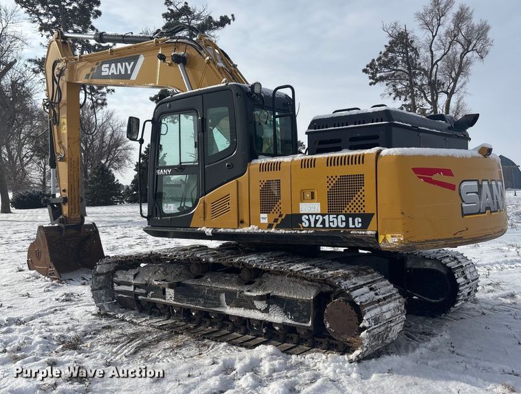 image for item DK0192 2019 Sany SY215C LC excavator