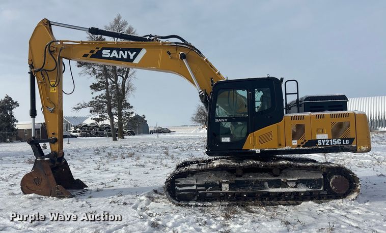image for item DK0192 2019 Sany SY215C LC excavator