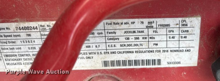 image for item DK0192 2019 Sany SY215C LC excavator