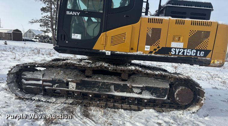 image for item DK0192 2019 Sany SY215C LC excavator