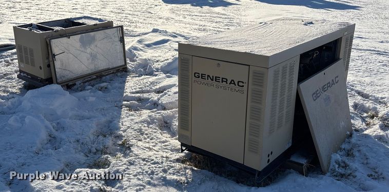 image for item DK0194 (2) Generac generators