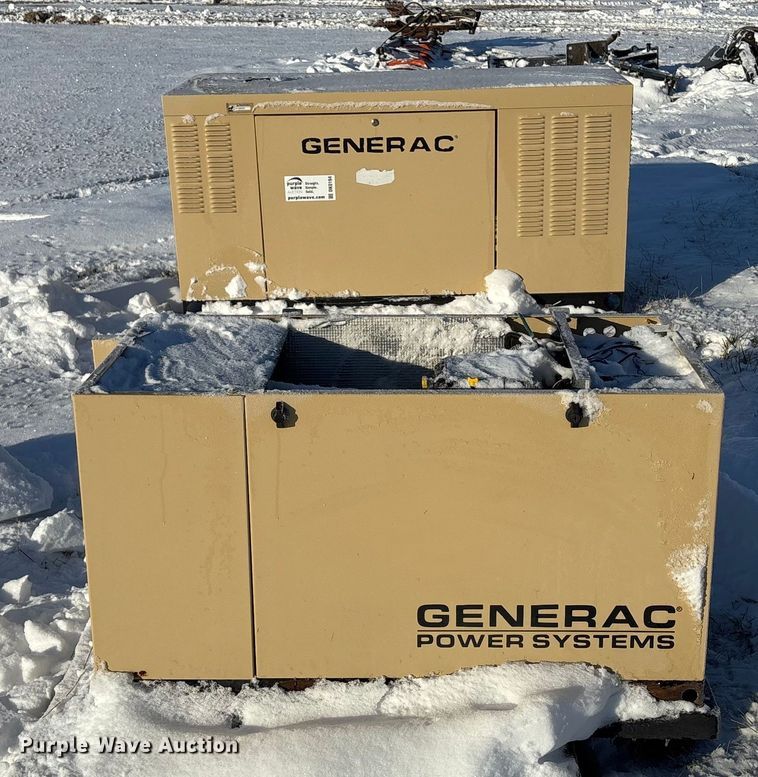 image for item DK0194 (2) Generac generators
