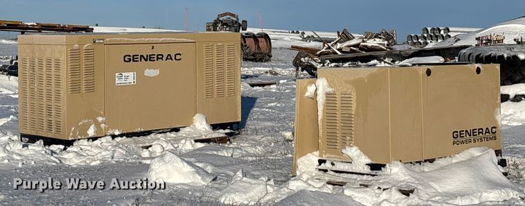 image for item DK0194 (2) Generac generators
