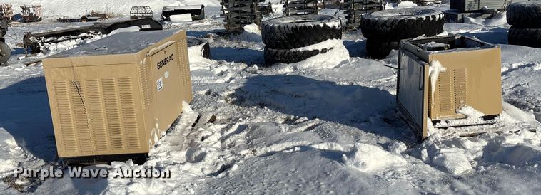 image for item DK0194 (2) Generac generators