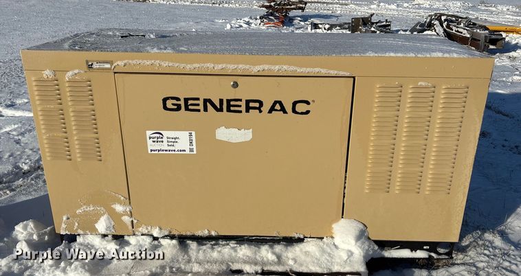 image for item DK0194 (2) Generac generators