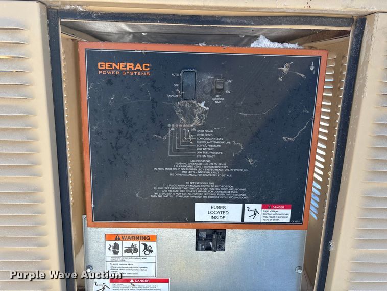 image for item DK0194 (2) Generac generators