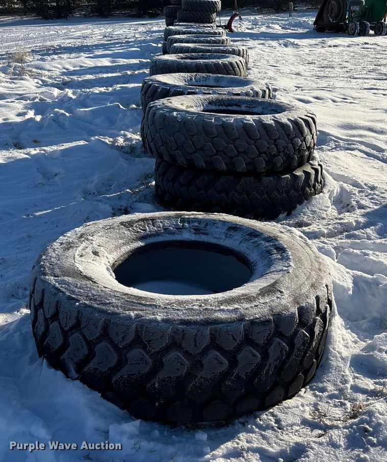 image for item DK0195 (9) 14R24 tires