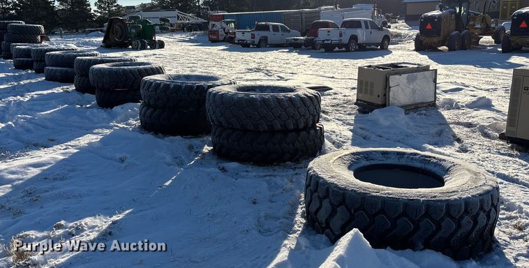 image for item DK0195 (9) 14R24 tires