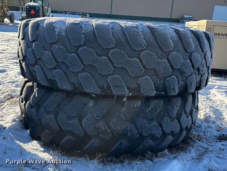 image for item DK0195 (9) 14R24 tires