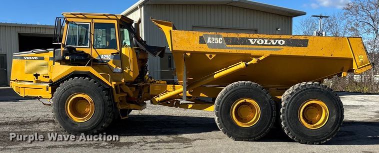 image for item DK0197 1998 Volvo A25C 6x6 articulated haul truck