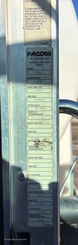 image for item DK0198 2009 Kenworth T370 water truck