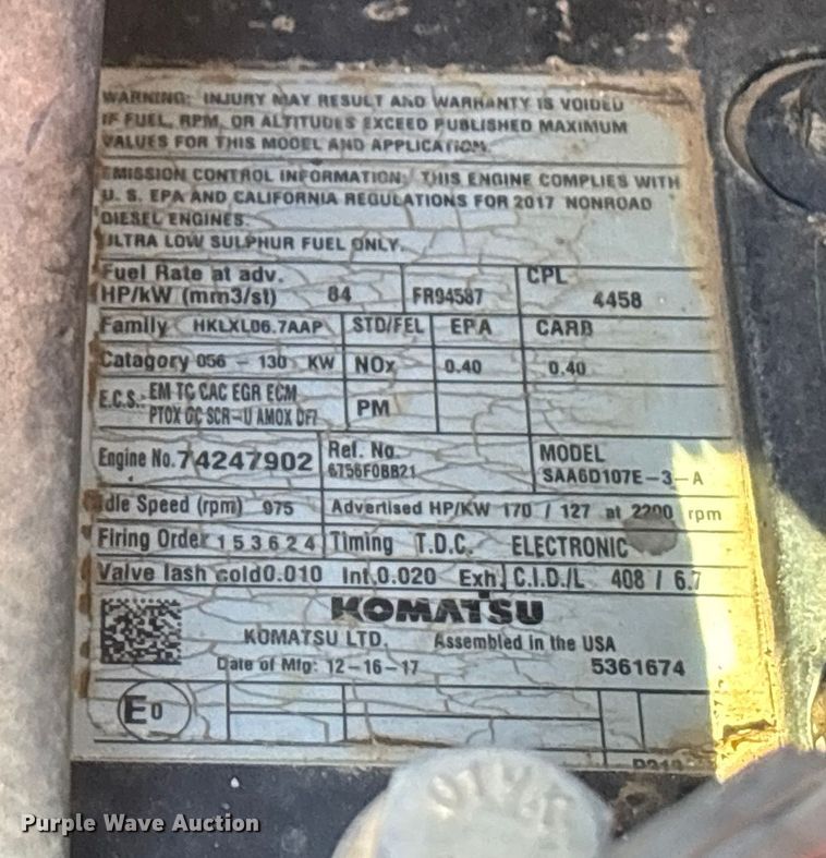 image for item DK0200 2018 Komatsu D61PXI–24 dozer