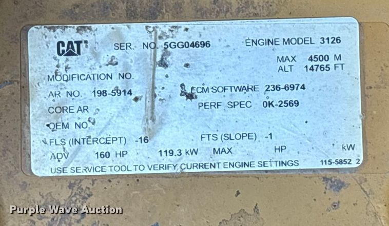 image for item DK0201 2004 Caterpillar IT38G wheel loader