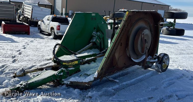image for item DK0207 John Deere CX15 batwing rotary mower
