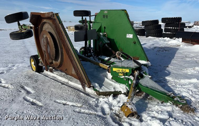 image for item DK0207 John Deere CX15 batwing rotary mower