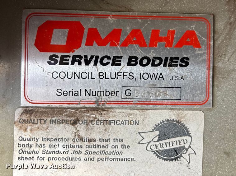 image for item DK0209 Omaha utility bed