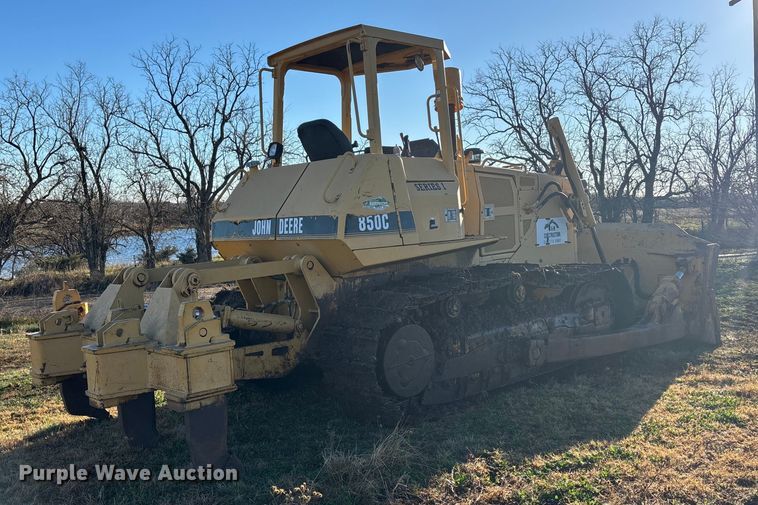 TOPADOR FRONTAL 1996 JOHN DEERE 850C