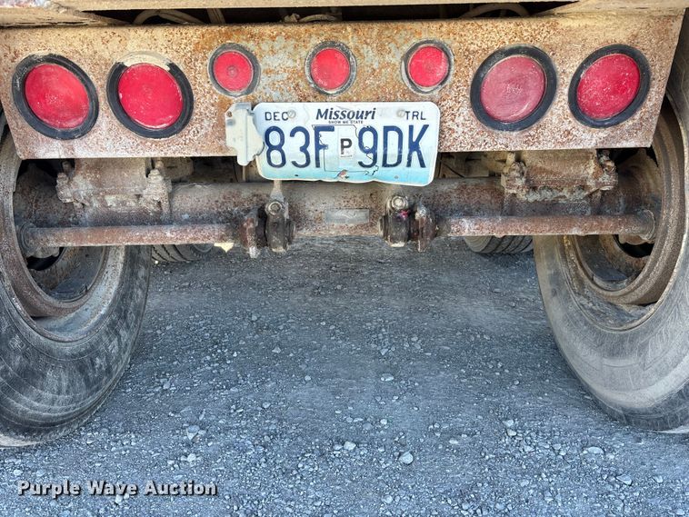 image for item DK0225 1998 Hibuilt end dump trailer