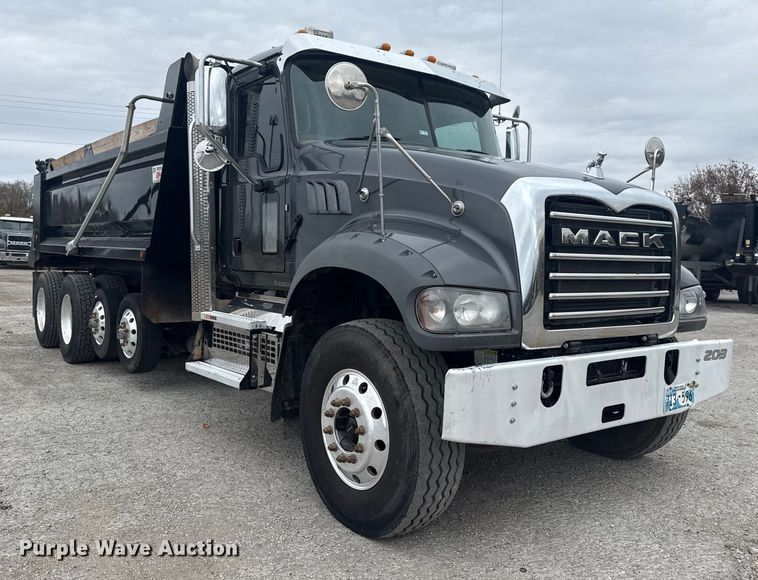 image for item DQ4137 2023 Mack Granite dump truck