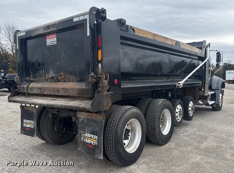 image for item DQ4137 2023 Mack Granite dump truck