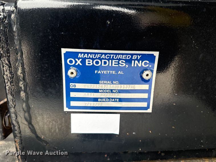 image for item DQ4137 2023 Mack Granite dump truck