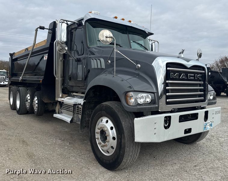 image for item DQ4139 2023 Mack Granite dump truck