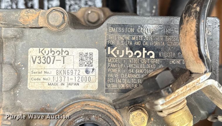 image for item DQ4153 2019 Takeuchi TL8 tracked skid steer loader