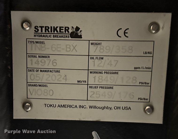 image for item DQ4156 2024 Striker TNB-6E breaker